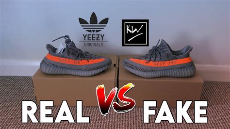 REAL VS FAKE! ADIDAS YEEZY 350 V2 BELUGA 